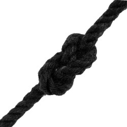 Corde 2 pcs Noir Coton 633249633249