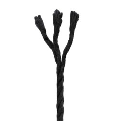 Corde 2 pcs Noir Coton 633249633249