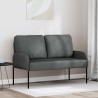 Canapés avec coussin 110cm Gris foncé Contreplaqué 633252633252