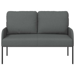 Canapés avec coussin 110cm Gris foncé Contreplaqué 633252633252