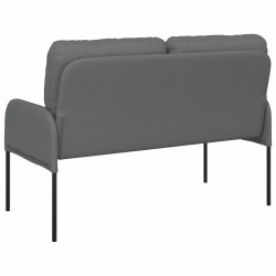 Canapés avec coussin 110cm Gris foncé Contreplaqué 633252633252