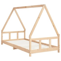 Cadre de lit pour enfants 90x200 cm bois de pin massif 633257633257