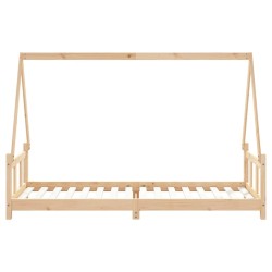 Cadre de lit pour enfants 90x200 cm bois de pin massif 633257633257