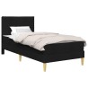 Cadre de lit Noir 90 x 200 cm Polyester 633258633258