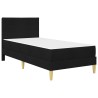 Cadre de lit Noir 90 x 200 cm Polyester 633258633258