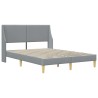 Cadre de lit avec matelas avec tête de lit Polyester 633259633259