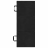 Canapé-lit pliable 75 x 63 x 45 cm Noir 633261633261