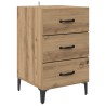 Cabinet de chevet Chêne artisanal 40 x 40,5 x 66 cm 633263633263