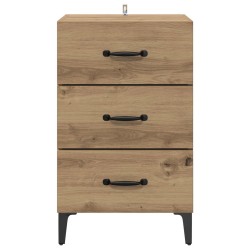 Cabinet de chevet Chêne artisanal 40 x 40,5 x 66 cm 633263633263