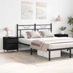 Cabinet de chevet avec tiroir 2 pcs Chêne noir 40 x 35 x 50 cm 633264633264