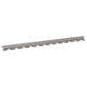 Bordure de Pelouse 20 pcs 102 x 4 x 4 cm Acier Rouillé 633273633273