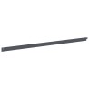 Bordure de Pelouse 20 pcs 102 x 4 x 4 cm Acier Anthracite 633284633284