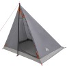 Tente de randonnée Gris et orange 2 personnes 633291633291