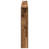 Cabinet de Tête de Lit Bois ancien 220 x 18,5 x 102,5 cm 633296633296
