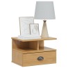 Cabinet de chevet HILL Marron miel 40 x 31 x 27 cm Pin massif 633300633300