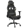 Chaise de jeu de massage repose-pied Noir&Camouflage Similicuir 633307633307