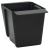Caisses à fleurs pour palettes Euro 24 pcs Noir 633311633311