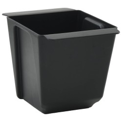 Caisses à fleurs pour palettes Euro 24 pcs Noir 633311633311