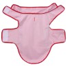 Imperméable pour chien avec bandes réfléchissantes polyester rouge taille M 633316633316