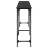 Table console Chêne noir 180 x 30 x 75 cm Bois d'ingénierie 633340633340