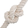 Corde en Jute 24 Blanc Jute 100% Tossa 633344633344