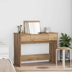 Table de cosmétiques Chêne artisanal 100 x 45 x 76 cm 633347633347