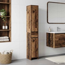 Armoire de salle de bain Bois ancien 30 x 33 x 190 cm 633348633348