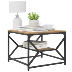 Table basse Chêne artisanal 51 x 50 x 40 cm 633350633350