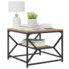 Table basse Chêne artisanal 51 x 50 x 40 cm 633350633350