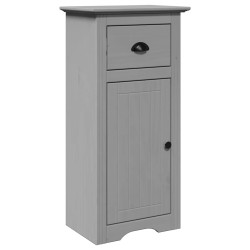 Armoire de salle de bain BODO gris 44x30x90 cm 633357633357