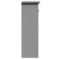 Armoire de salle de bain BODO gris 44x30x90 cm 633357633357