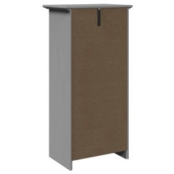 Armoire de salle de bain BODO gris 44x30x90 cm 633357633357