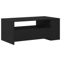 Table basse Chêne noir 102 x 55 x 43,5 cm Bois d'ingénierie 633358633358