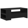 Table basse Chêne noir 102 x 55 x 43,5 cm Bois d'ingénierie 633358633358