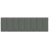 Coussin de tête de lit Hanko gris foncé 160 cm tissu 633379633379