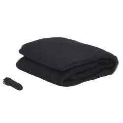 Filet anti-moustiques pour lit 156 mailles 3 pcs Noir Polyester 633383633383