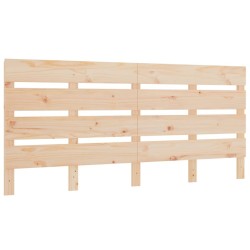 Tête de lit 200x3x80 cm Bois massif de pin 633385633385