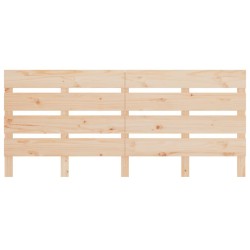 Tête de lit 200x3x80 cm Bois massif de pin 633385633385