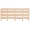 Tête de lit 200x3x80 cm Bois massif de pin 633385633385