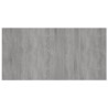 Tête de lit Sonoma gris 160x1,5x80 cm Bois d'ingénierie 633386633386