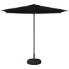 Parasol de jardin avec base 270 x 270 cm Polyester 633388633388