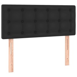 Tête de lit Noir 100x5x78/88 cm Similicuir 633389633389