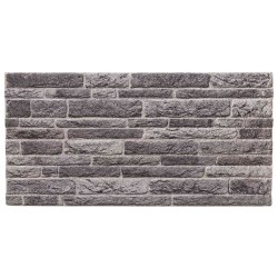 Panneaux muraux 10 pcs Anthracite 100 x 50 cm Mousse EPS 633390633390