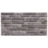 Panneaux muraux 10 pcs Anthracite 100 x 50 cm Mousse EPS 633390633390