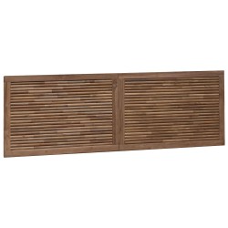 Tête de lit Naturel Bois de teck massif 633391633391