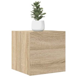 Meubles TV muraux 2 pcs Chêne sonoma 30,5x30x30 cm 633396633396