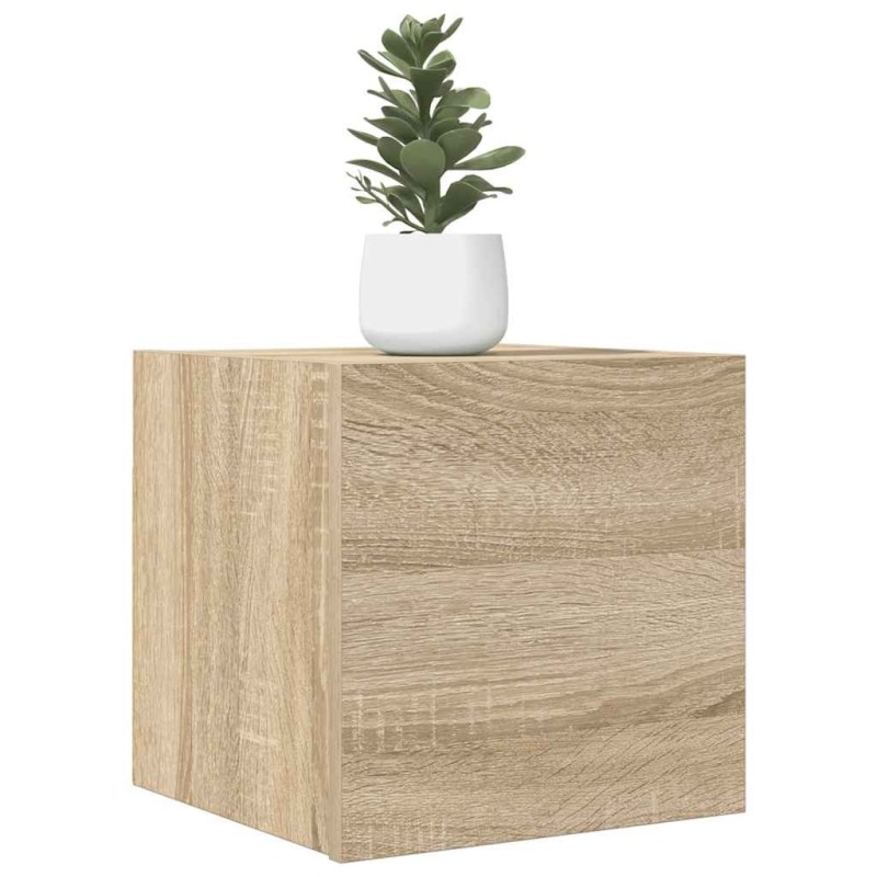 Meubles TV muraux 2 pcs Chêne sonoma 30,5x30x30 cm 633396633396