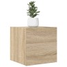 Meubles TV muraux 2 pcs Chêne sonoma 30,5x30x30 cm 633396633396