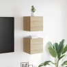 Meubles TV muraux 2 pcs Chêne sonoma 30,5x30x30 cm 633396633396