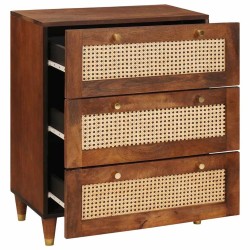 Buffet Marron 60 x 33 x 75 cm Bois de mangue massif 633401633401